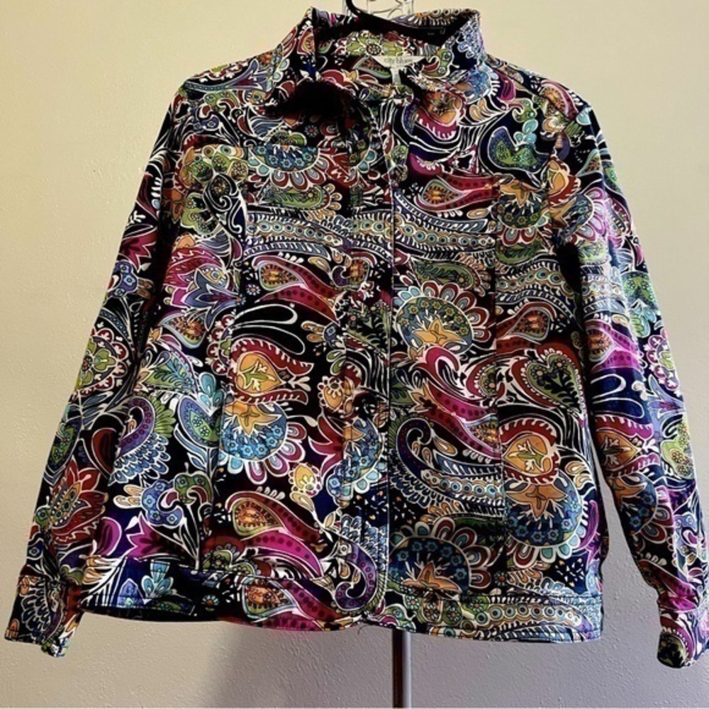 city blues by Koret multi-colored jacket. Size: M. EUC.